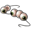 String of Eyeball Beads