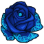 Electric Imprinted Rose
