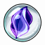 Violet Cat Eye Marble