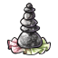 Matcha Rock Tower Fabric