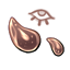 Bronze Tear Drop Rune