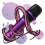 Sugar Hunter Hair Wrapped Microphone