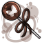 Chocolate Butterflied Tied Lolly