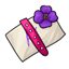 Violet Letter Fantastic Buckle