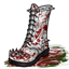 Bloodied Turf Stomping Boots