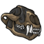 Burnt Bear Skull