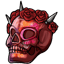 Rose Crowned Crystal Skull