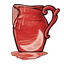 Red Pitcher of Moon-Kissed Water