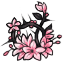 Twisted Sakura Thorn Crown