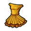 Golden Autumn Dress