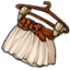 Belted Chiffon Skirt