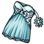 Elemental Dress of Water and Ice