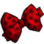 Poofy Red Polka Dot Bow