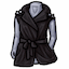 Black Studded Trenchcoat