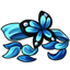 Morpho Butterfly Choker