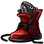 Red Prize-in-Every-One Combat Boots