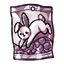 Creamy Lilac Bunny Ears