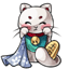Lucky Friend Calm Kimono
