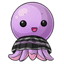 Sheer Octopus Skirt