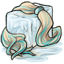 Iced Blue Ponytail