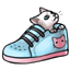 Cotton Candy Kitty Sneakers