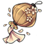 Golden Honey Floral Lantern