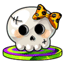 Bowtiful Skelly Lolly Staff
