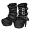 Black Belted Boots