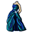 Aurora Star Studded Gown