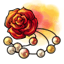 On Fire Rose Ring