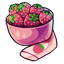 Bowl of Tossed Strawberries