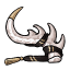 Ornate Horns of a Demon Priest