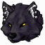 Punk Black Werewolf Ears