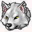 Punk White Werewolf Ears