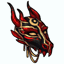 Darkly Angry Draconic Mask