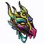 Explosively Angry Draconic Mask