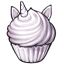 Vanilla Baby Unicorn Cupcake