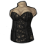 Obsidian Hand-Laced Bustier