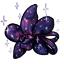 Cosmic Orchid Pin