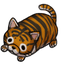 Tiger Squishy Cat Plush