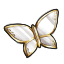 Lightened Butterfly Hair Gem
