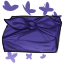 Raisin Butterfly Furoshiki Bow