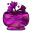 Bowl of Tranquil Violet Petals