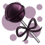 Plum Fancy Lolly