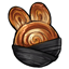 Inky Bunny Croissant