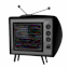Glitchy Television Screen