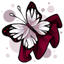 Red Rose Fluttering Fabric