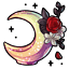 Secret Desire Crescent Moon Wreath
