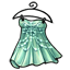 Double Mint Jeweled Dress