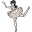 Sweet Cream Ballerina Dress